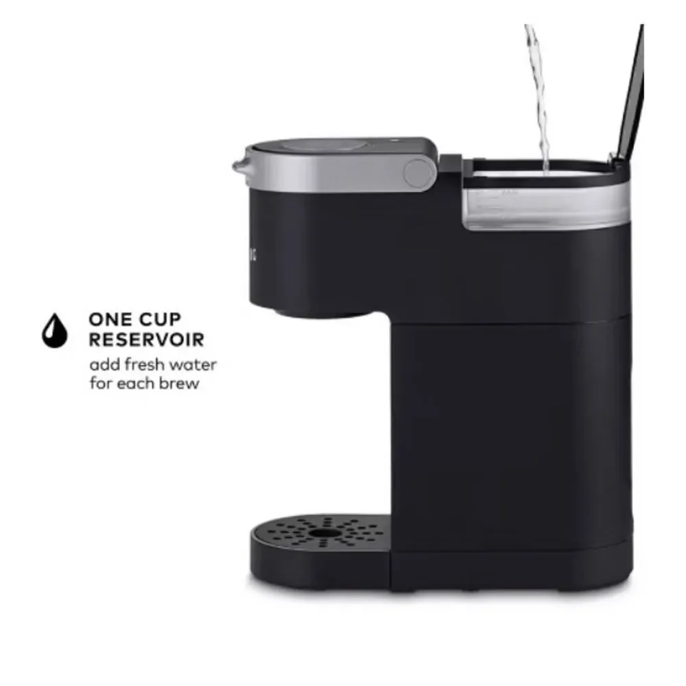 NIB New Black Keurig K-Mini Single-Serve K-Cup Pod Coffee Maker. Compact Kitchen